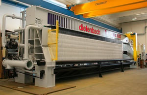 Diefenbach-Brückenholm-Filterpresse vor dem Rebranding im Jahr 2022
