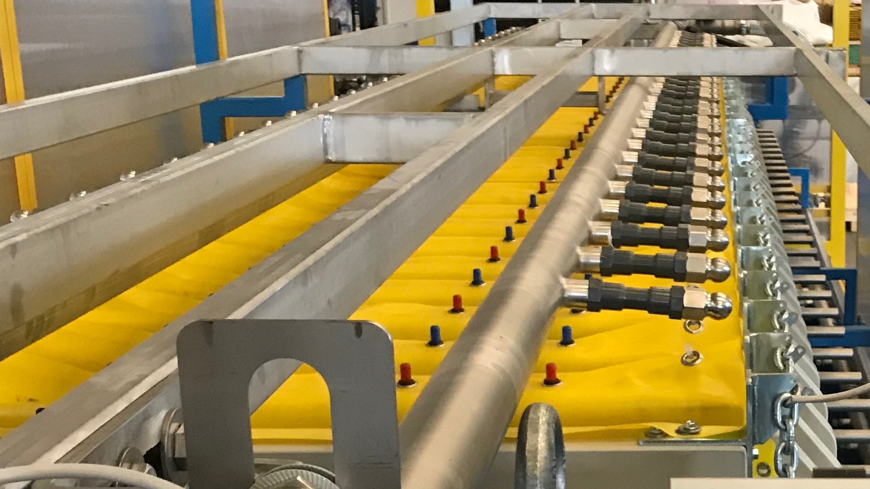 Sistema de lavado automático rápido en los filtros de prensa de Diefenbach